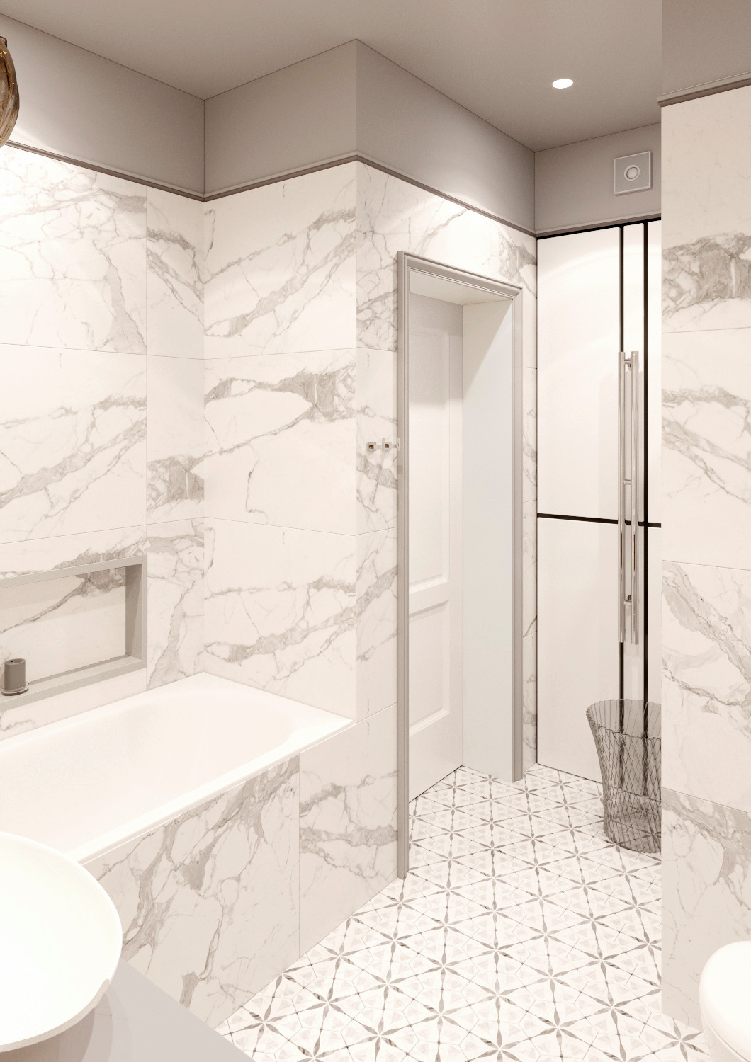 Свежая классика в светлых тонах