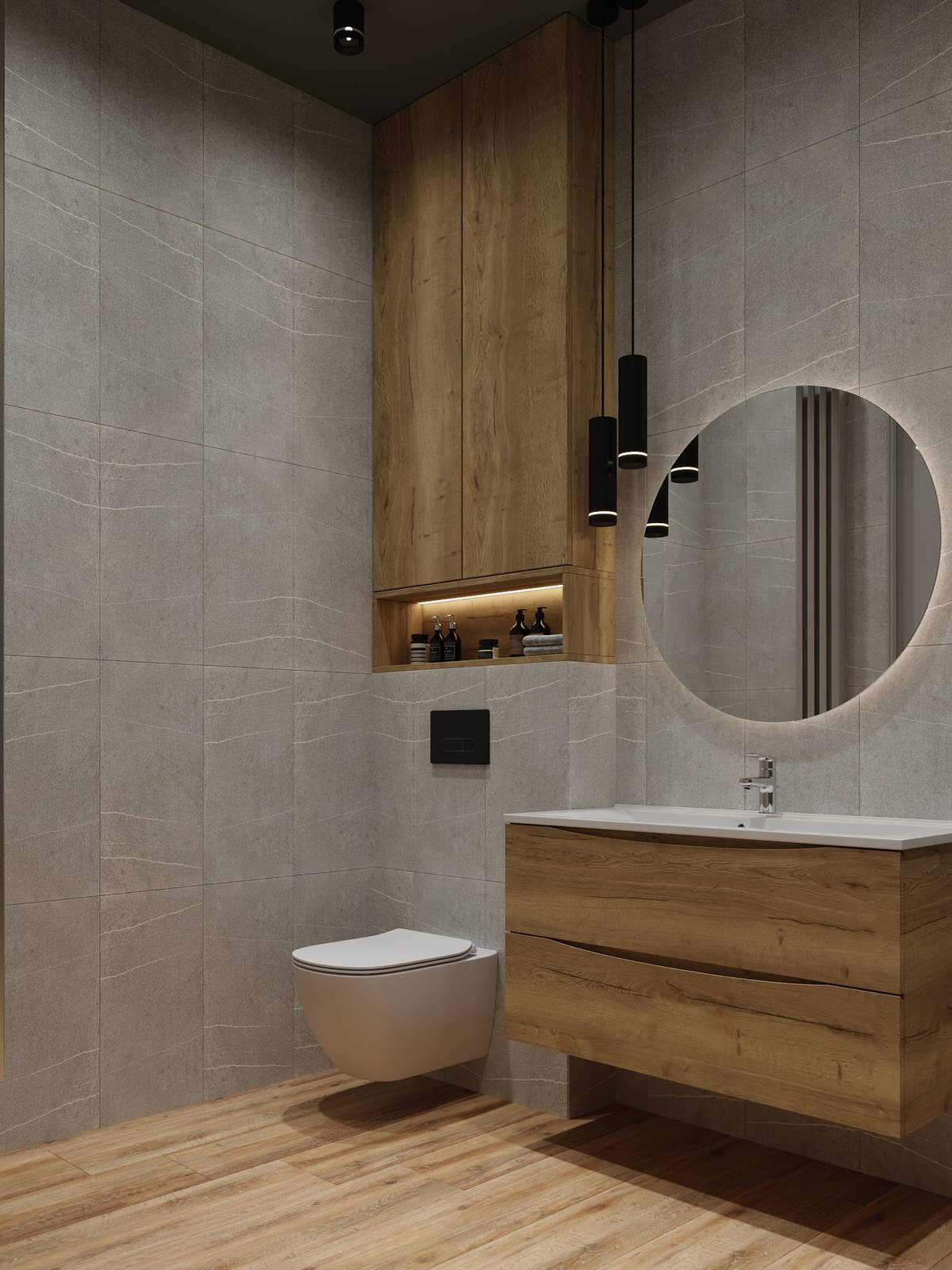 Проект 2х уровневой квартиры