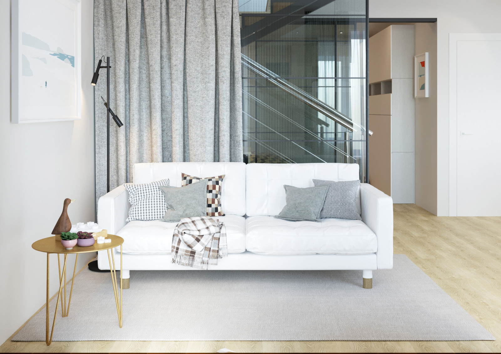 Квартира  с выходом на крышу на берегу Черного моря