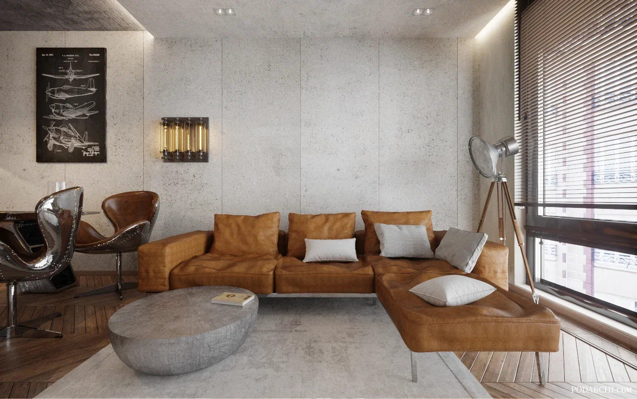 Интерьер апартаментов ЖК «Оливковый дом»