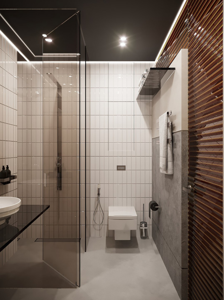 Квартира для молодого человека в современном стиле.