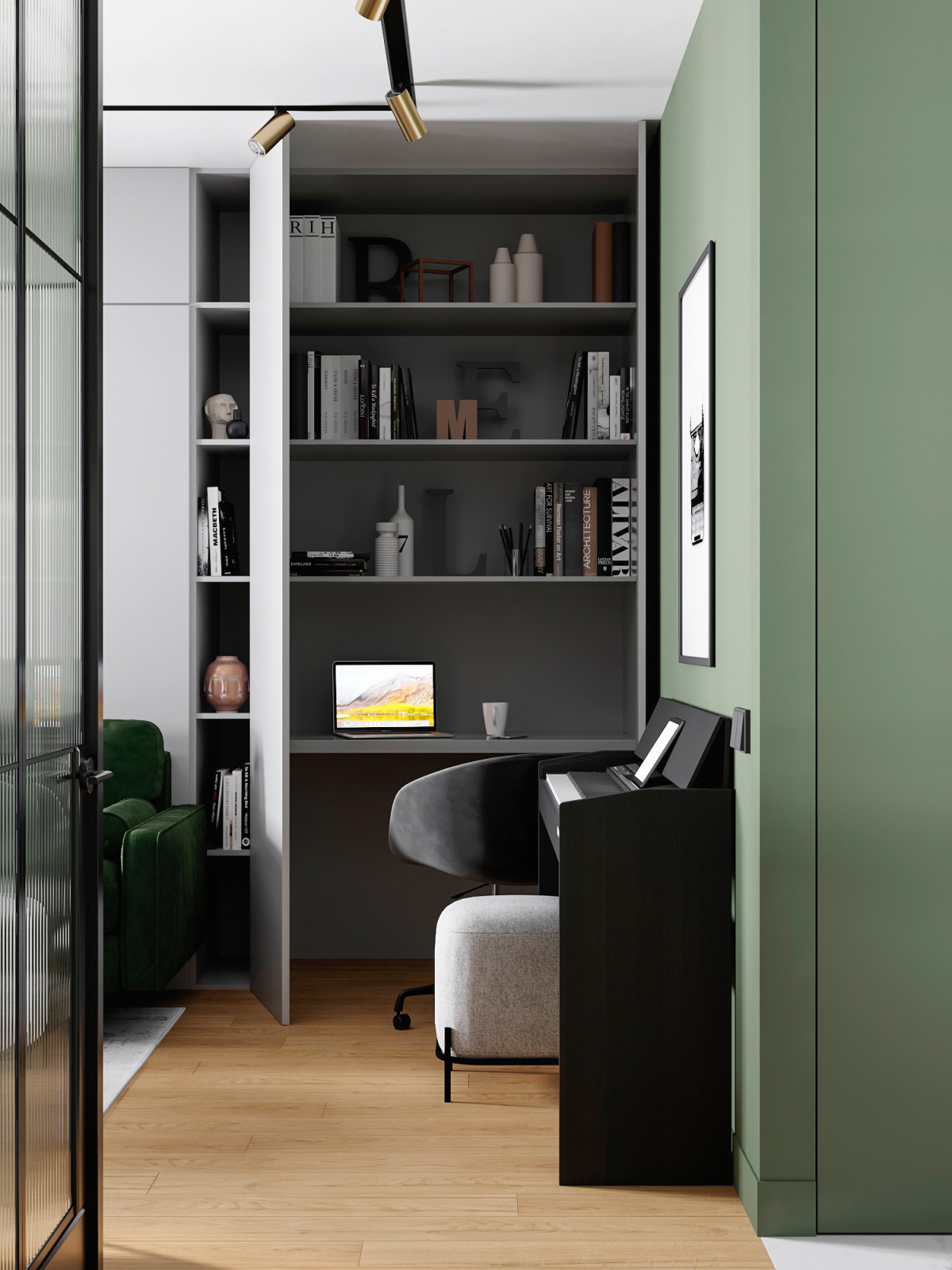 Гостиная-спальня