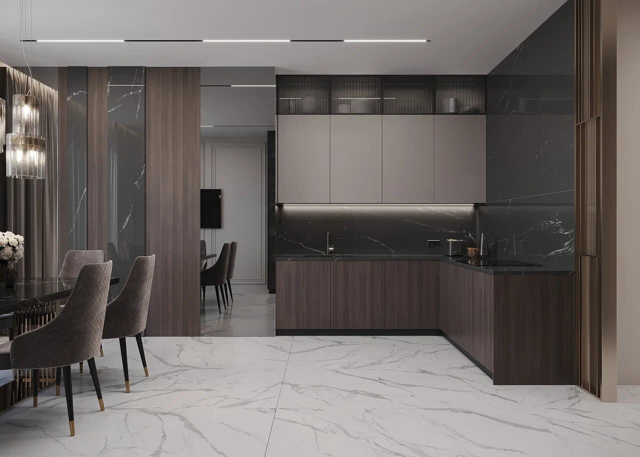 Дизайн интерьера квартиры в ЖК Алия