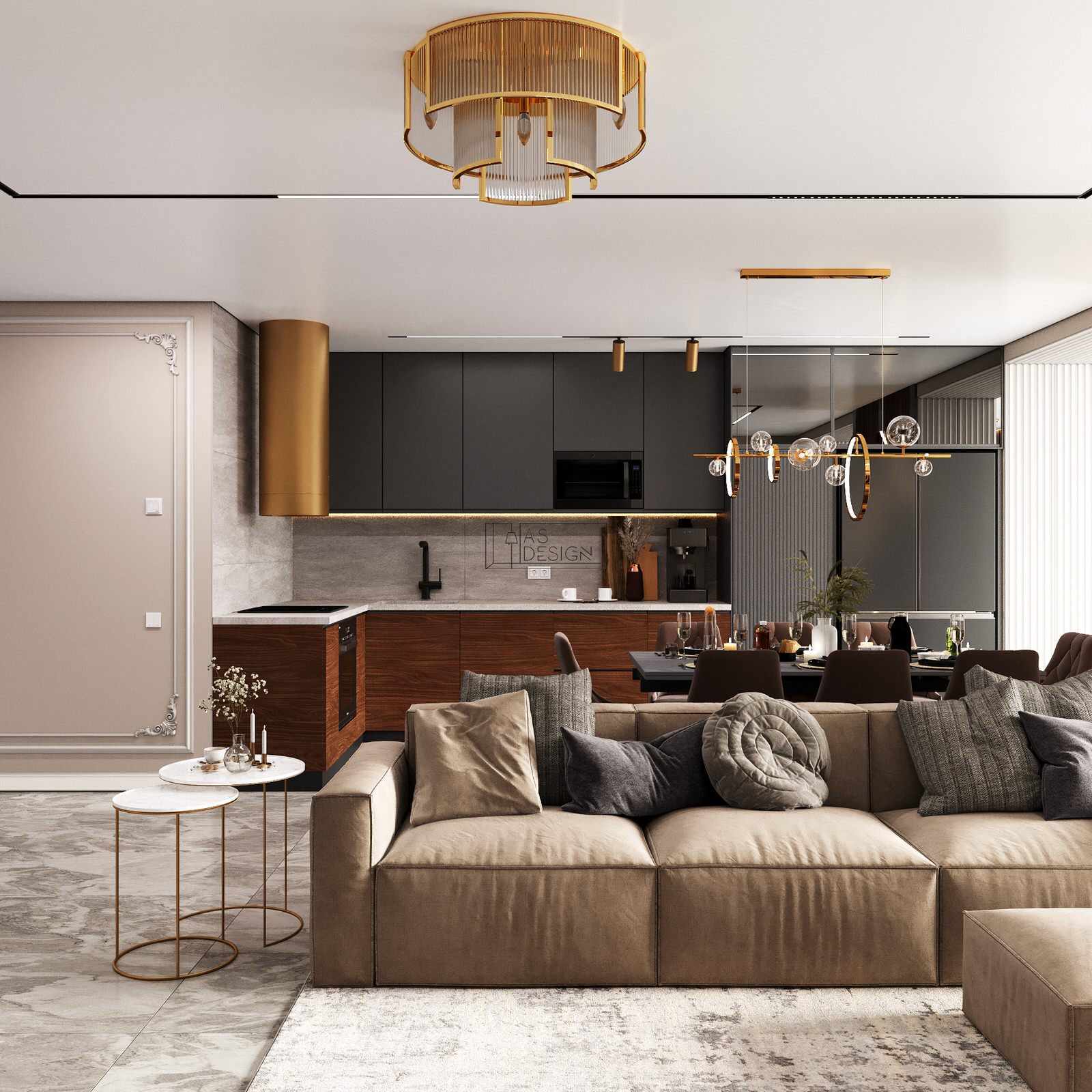 Дизайн-проект г.Брянск. Ул. Строкина, д.2