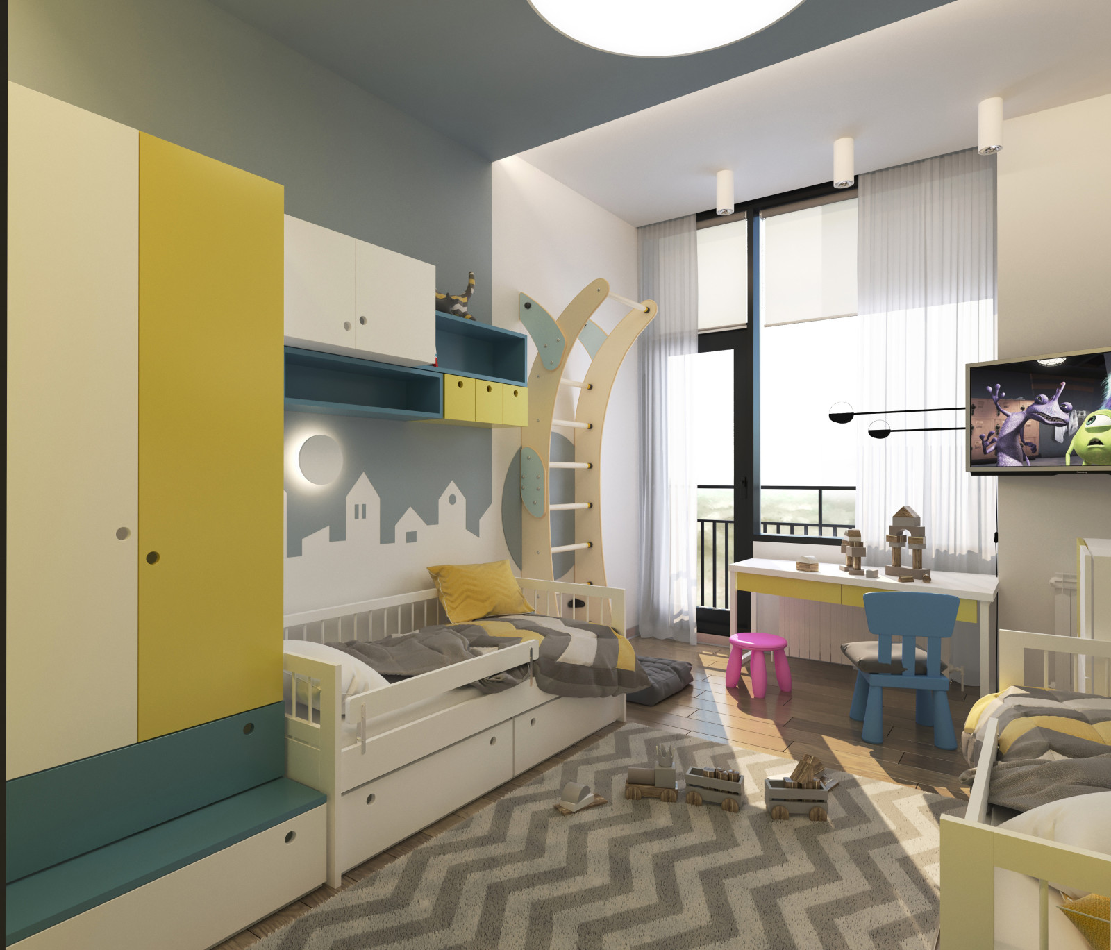 Интерьер квартиры ЖК "ЭВОЛЮЦИЯ", Новосибирск