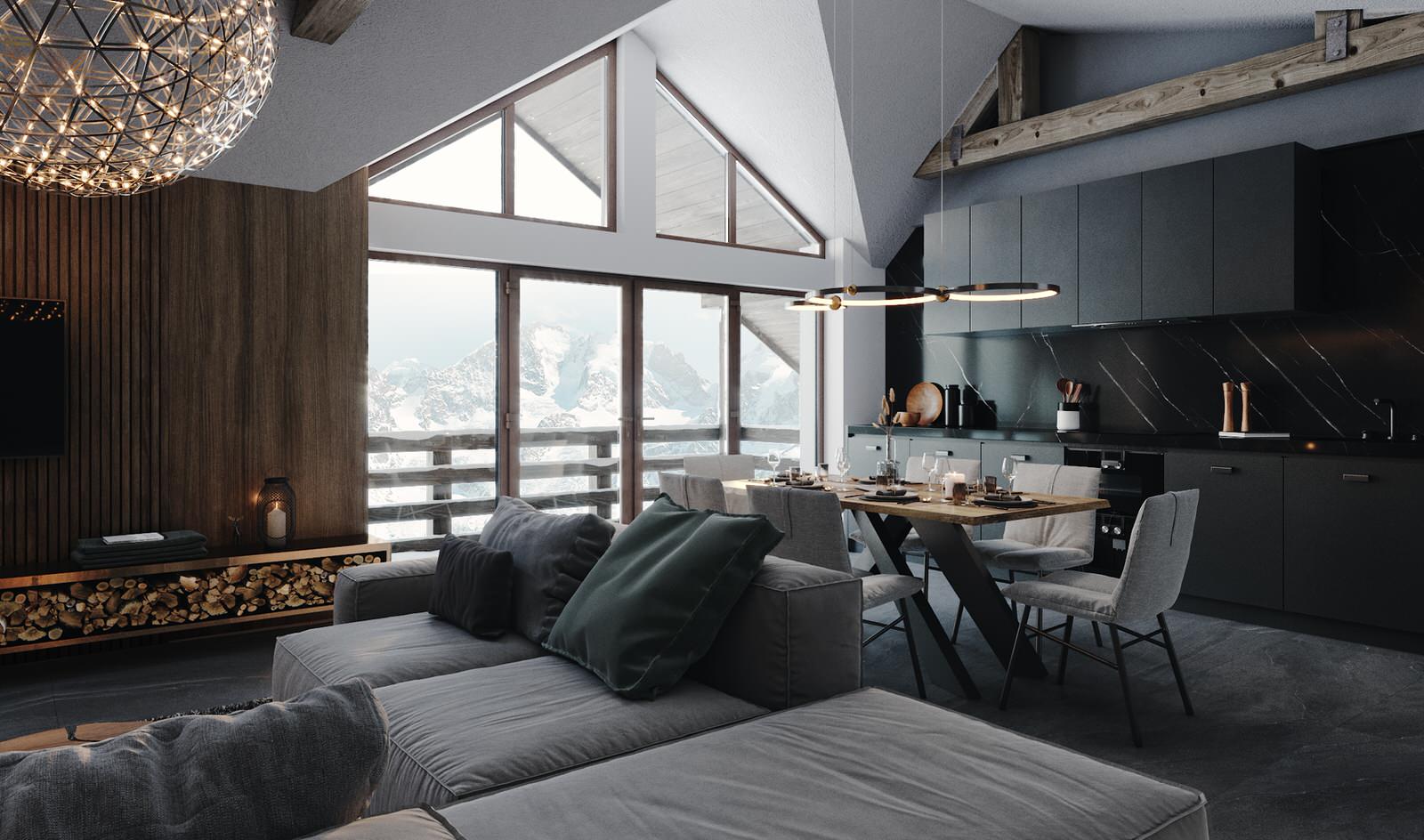 Обложка проекта: Шале в Сочи