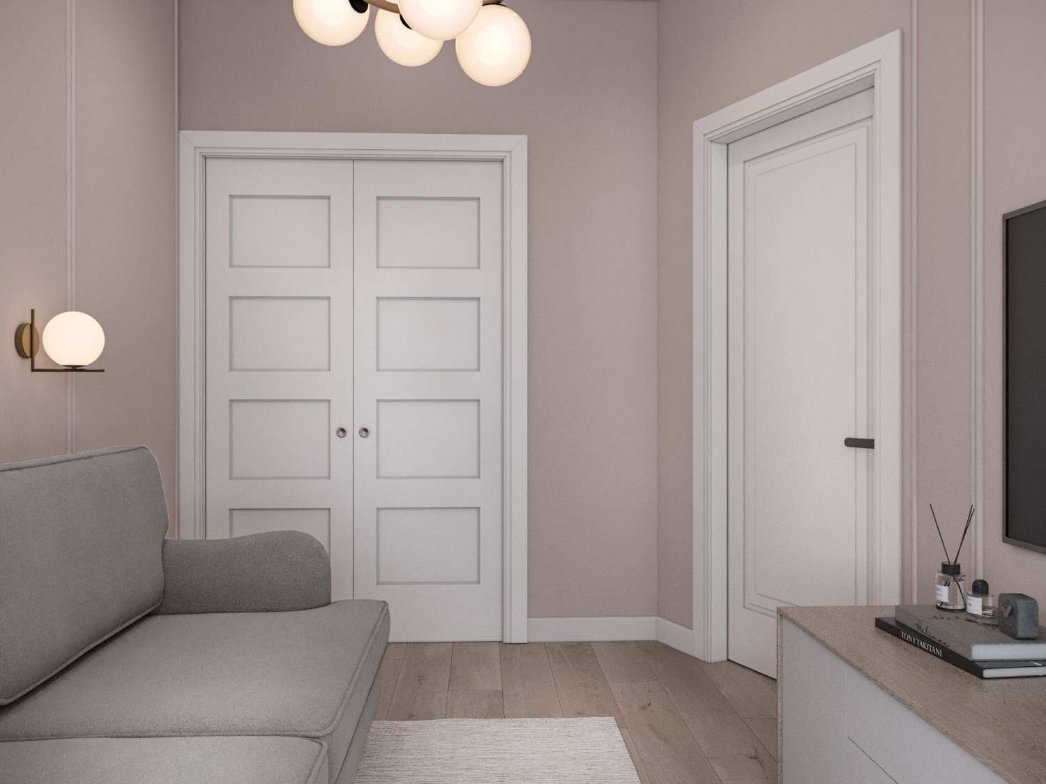 Дизайн-проект двухкомнатной квартиры