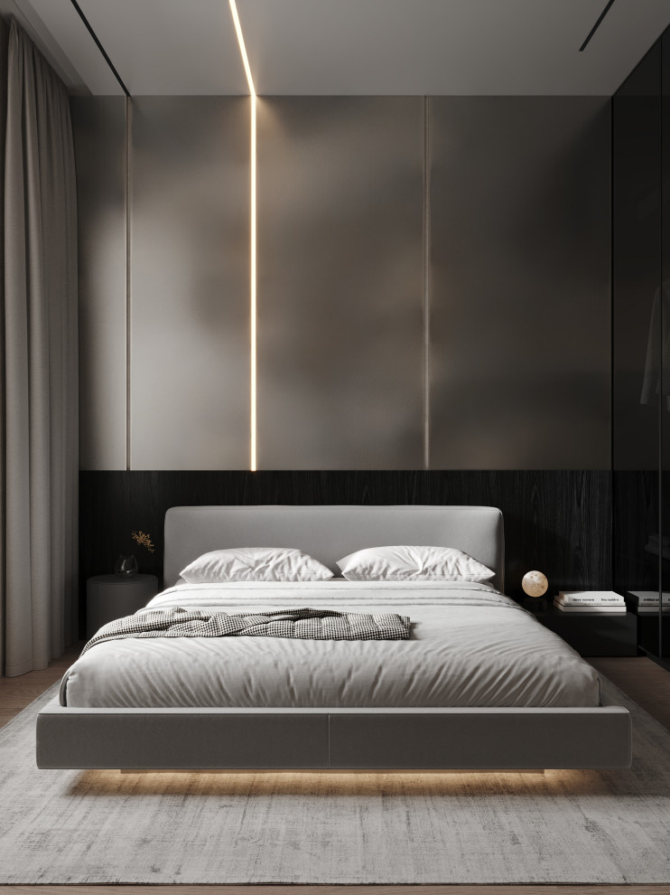 Обложка проекта: Частный дом в п. Южный с стиле минимализм