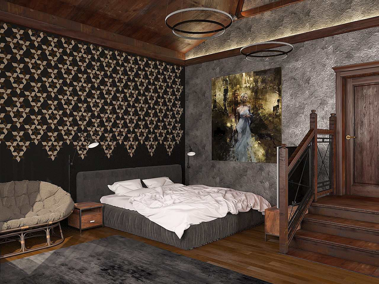 Коттедж. Шале на Волге