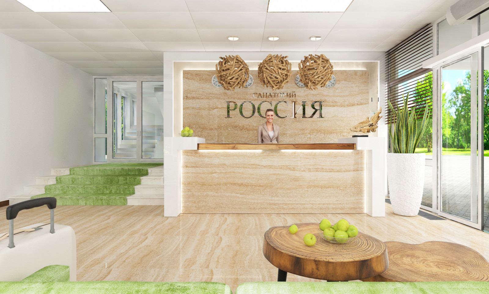 Обложка проекта: Санаторий (общественные зоны и типовой номер), г. Ялта