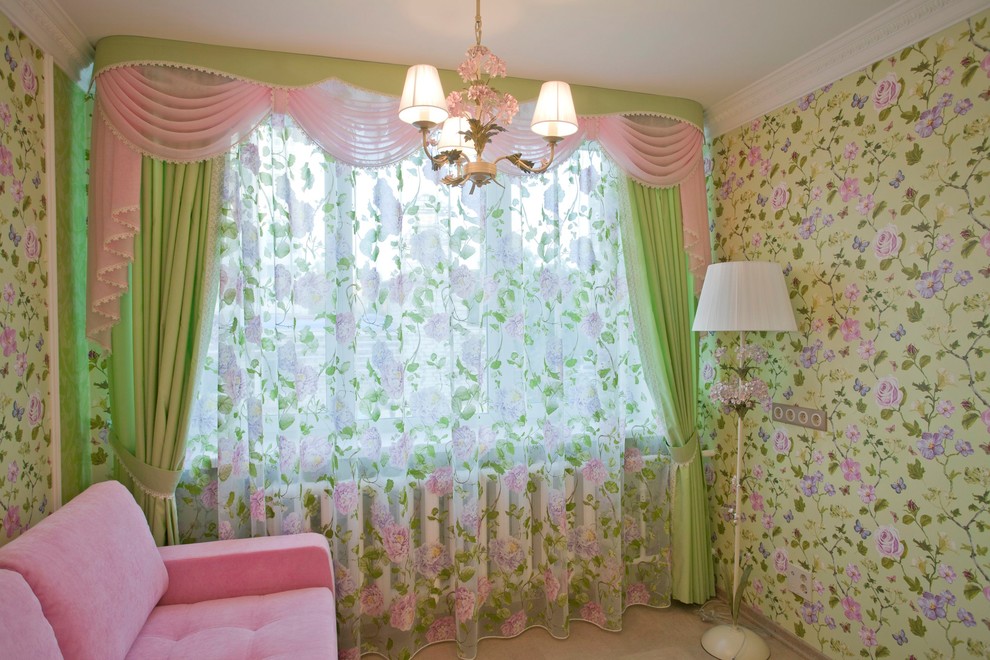 Квартира в классическом стиле. Романтичное настроение.