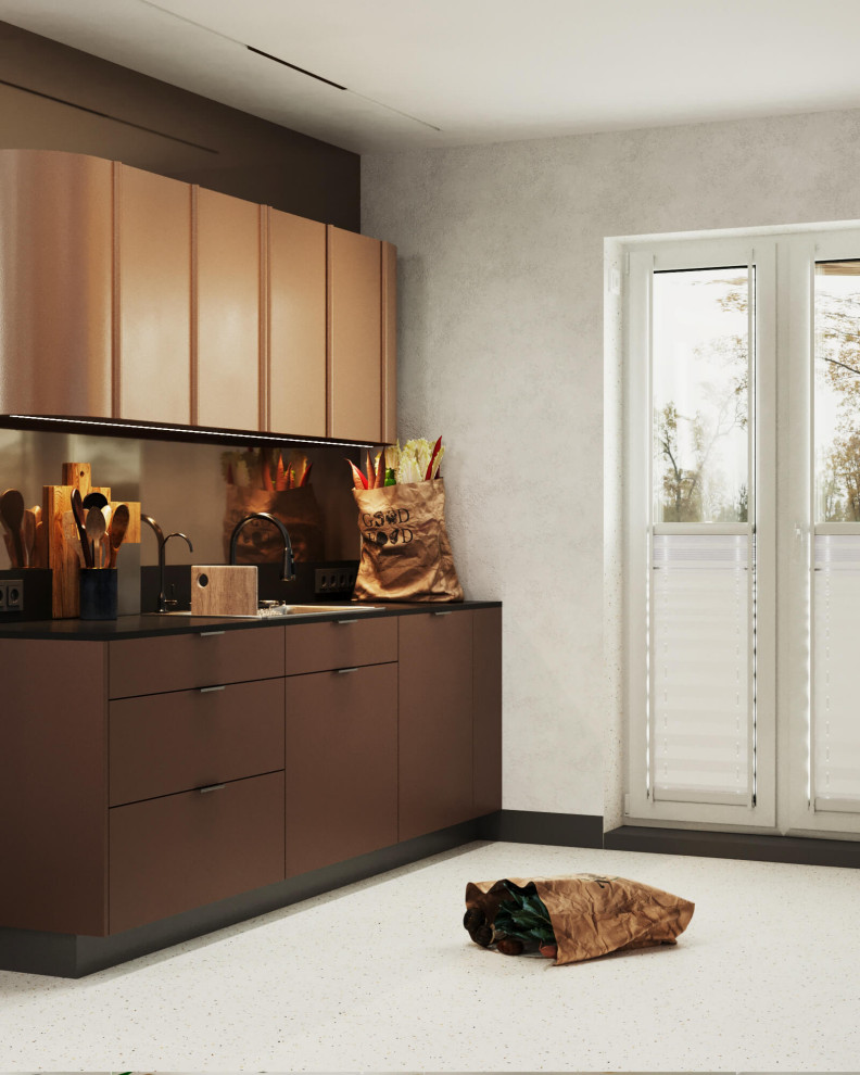 Обложка проекта: Коттедж 127 кв.м. г. Томск 12112024 Кухня