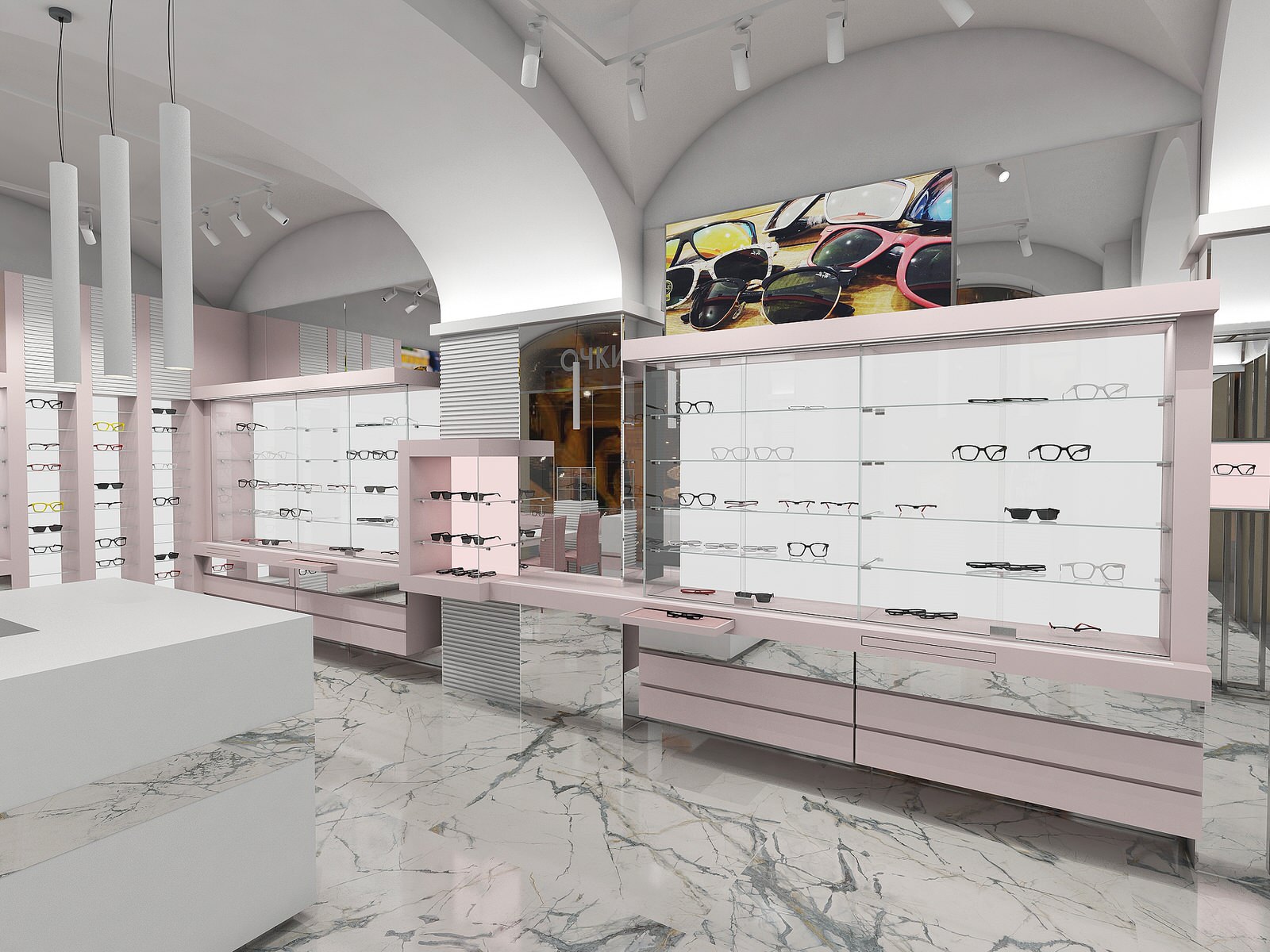 Обложка проекта: Салон оптики в ГУМе