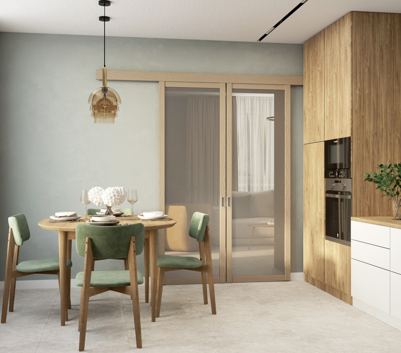 Проект частного дома "Helsinborg", кухня