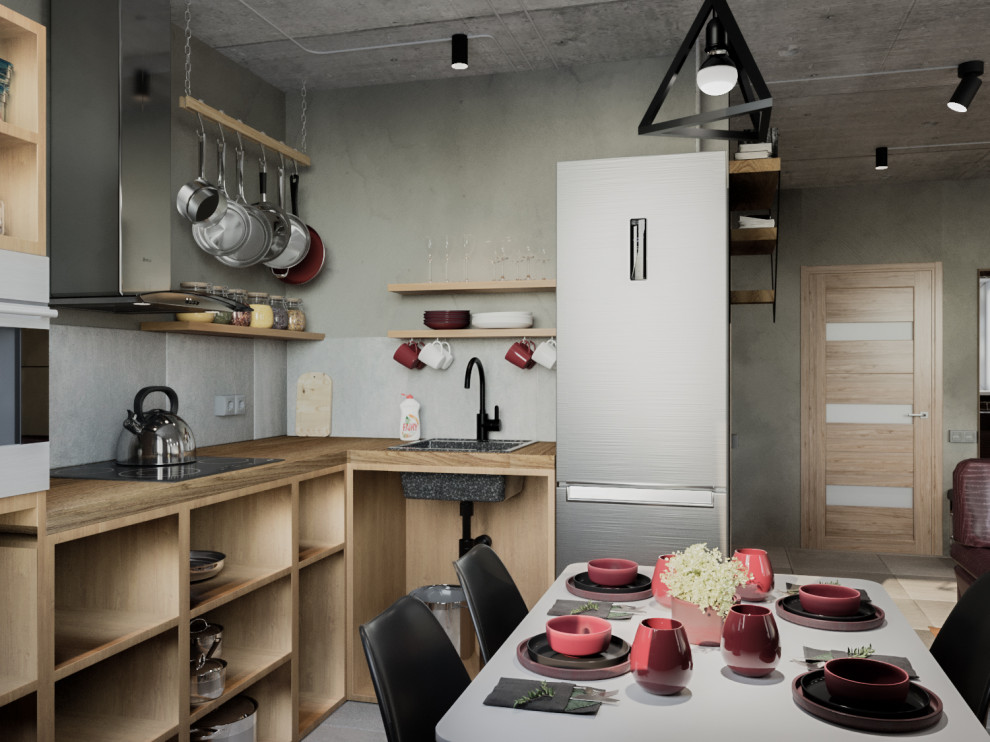 Квартира в стиле лофт