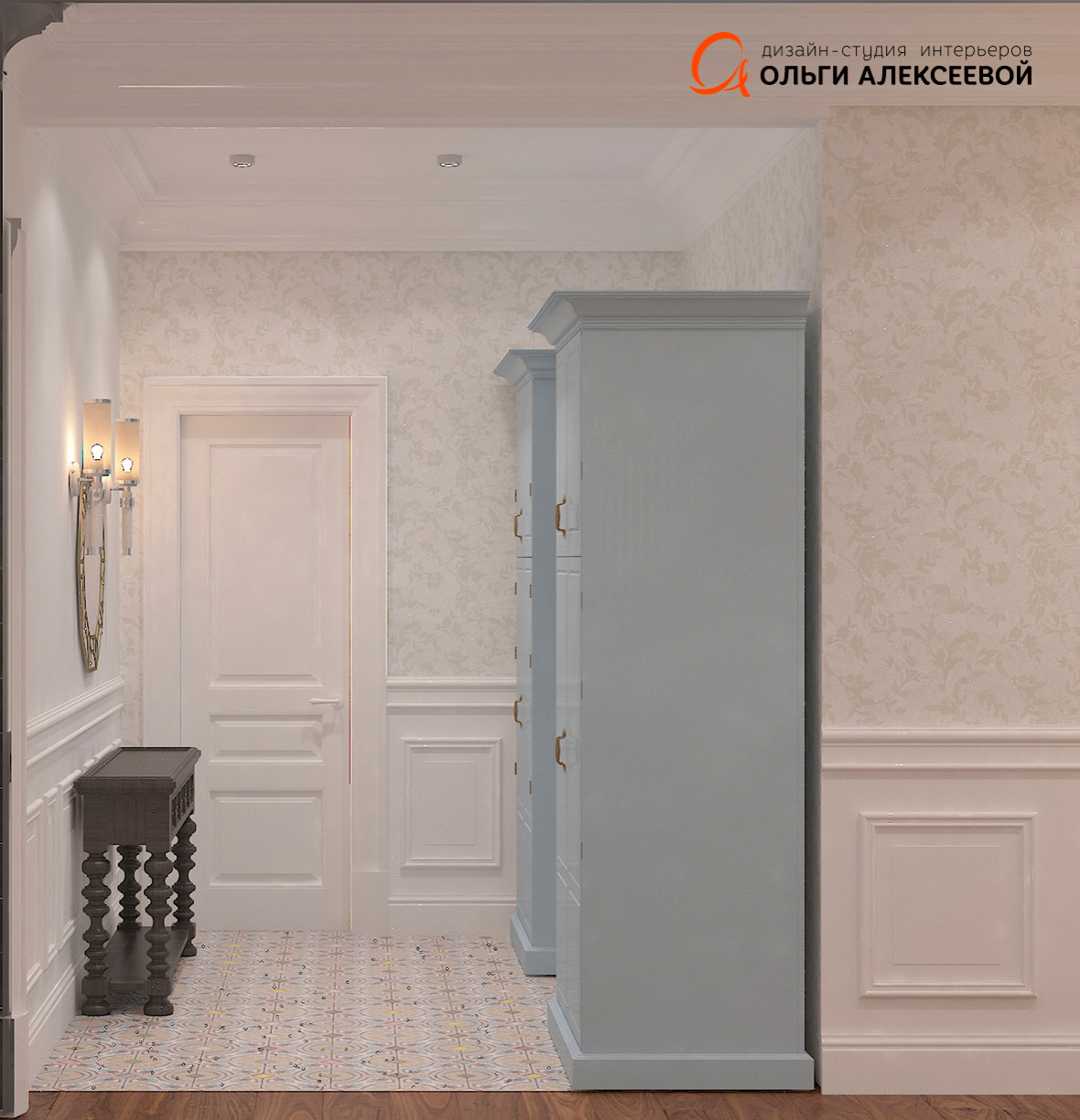 Американская классика в таунхаусе площадью 310 м2.