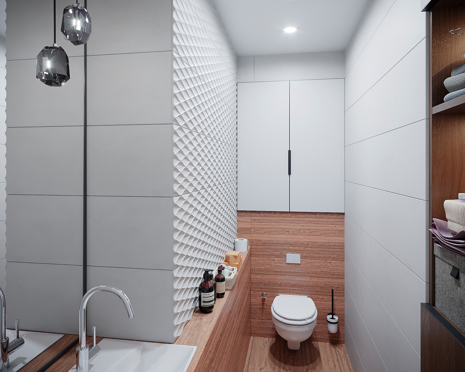 санузел в современном стиле