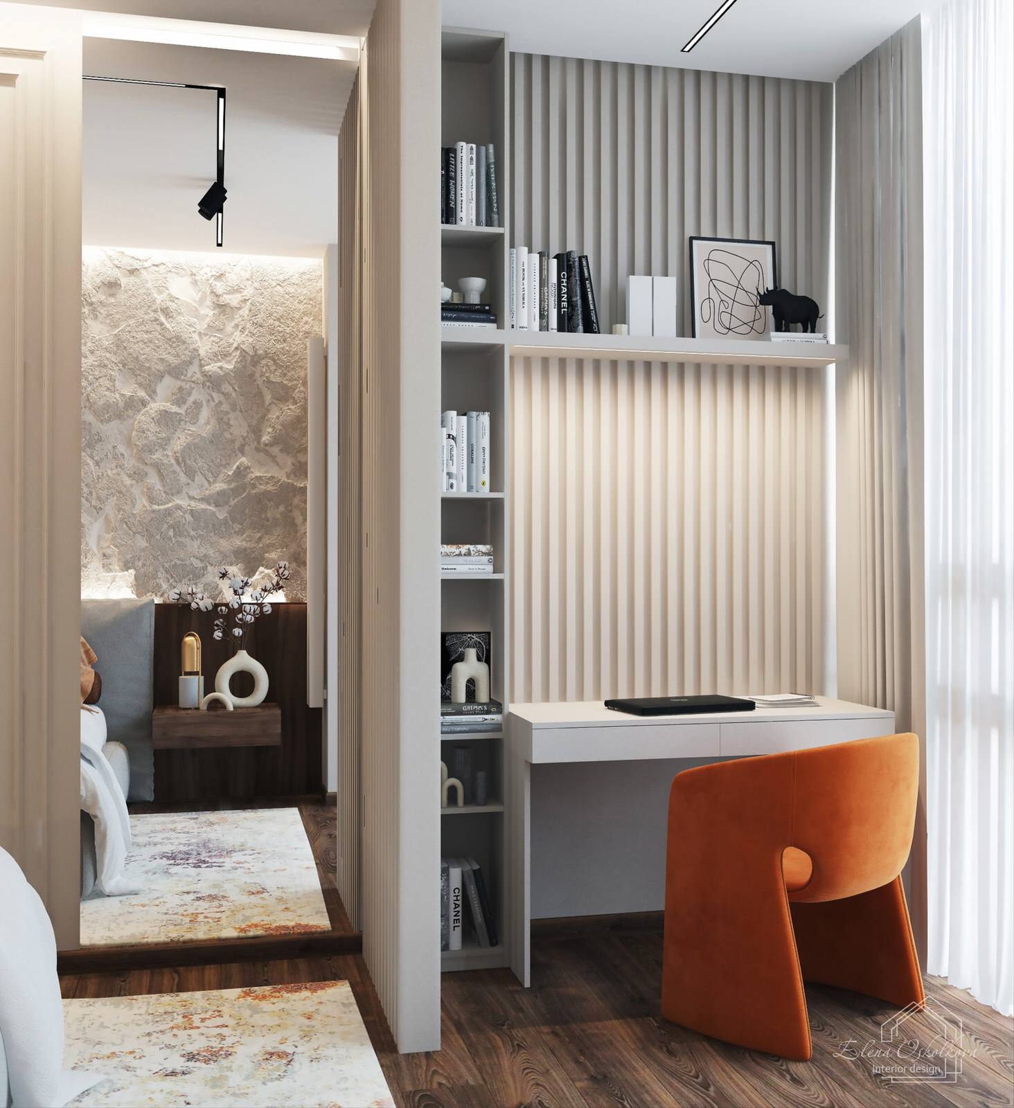 Обложка проекта: Спальная комната ЖК Династия