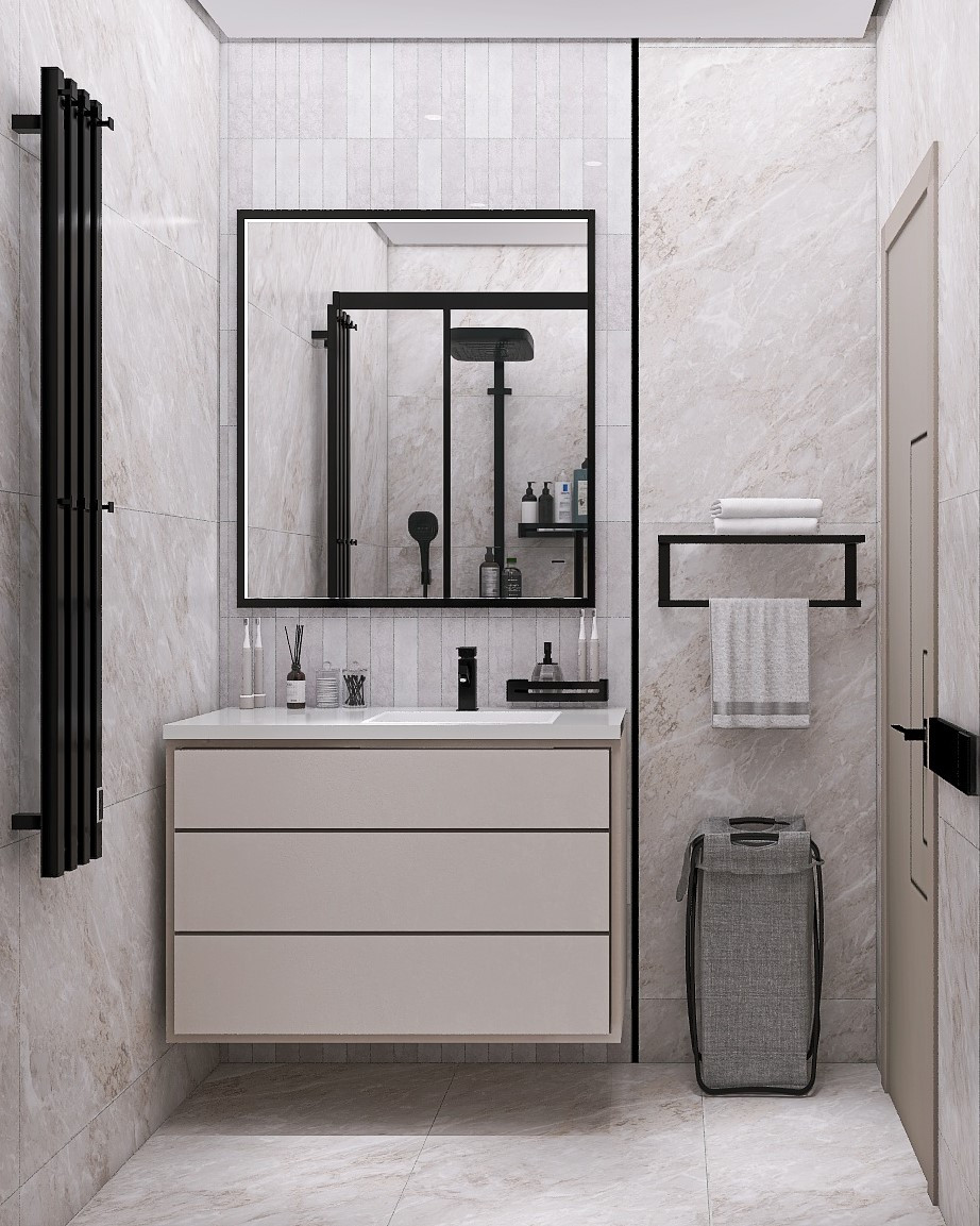 Стильная двушка для семьи из 4-х человек!