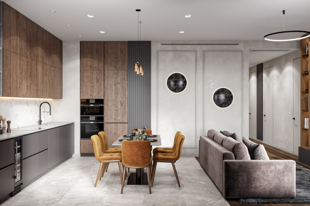 Квартира 108 кв.м. в современном стиле в ЖК CITY Park.