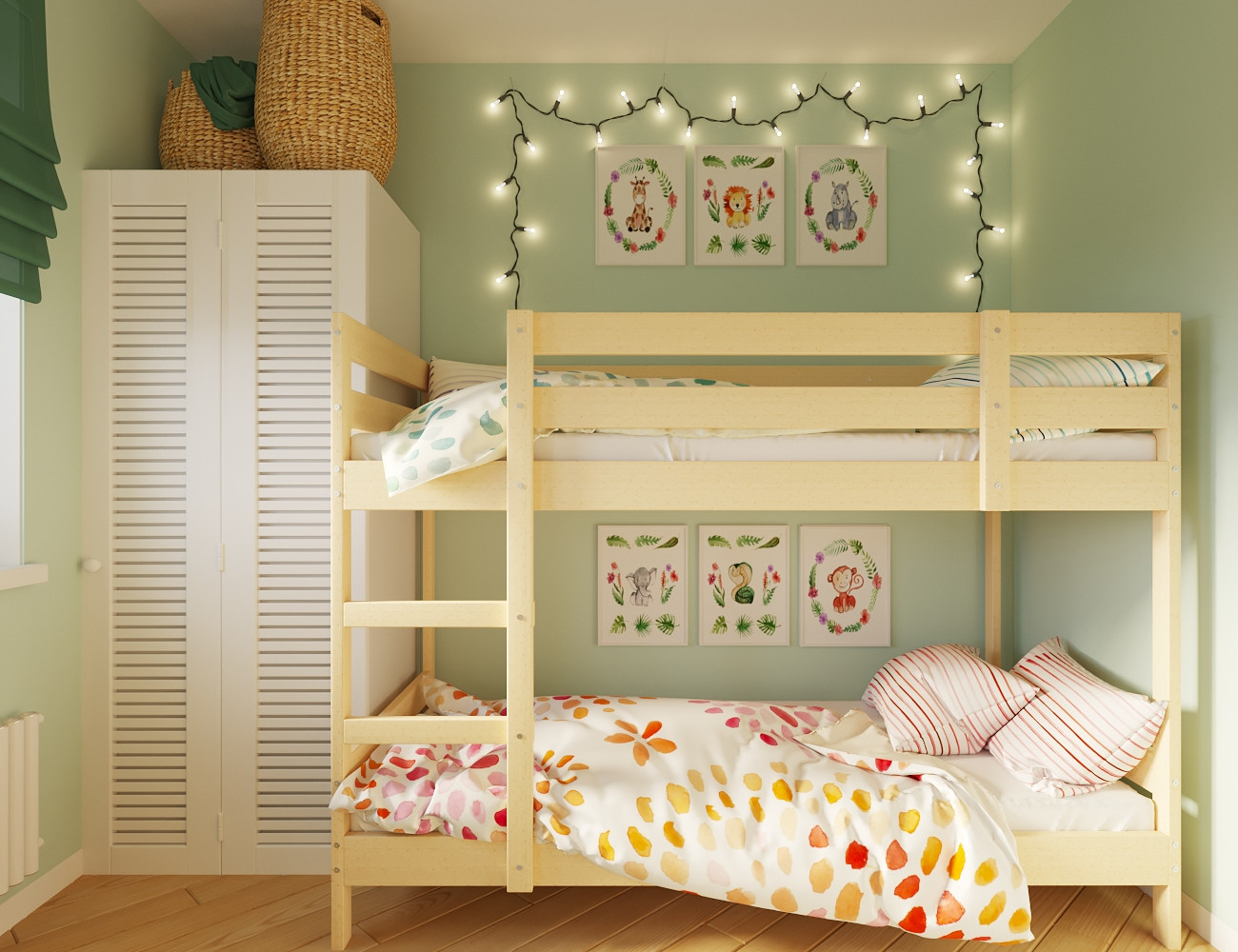 Детская комната для погодок