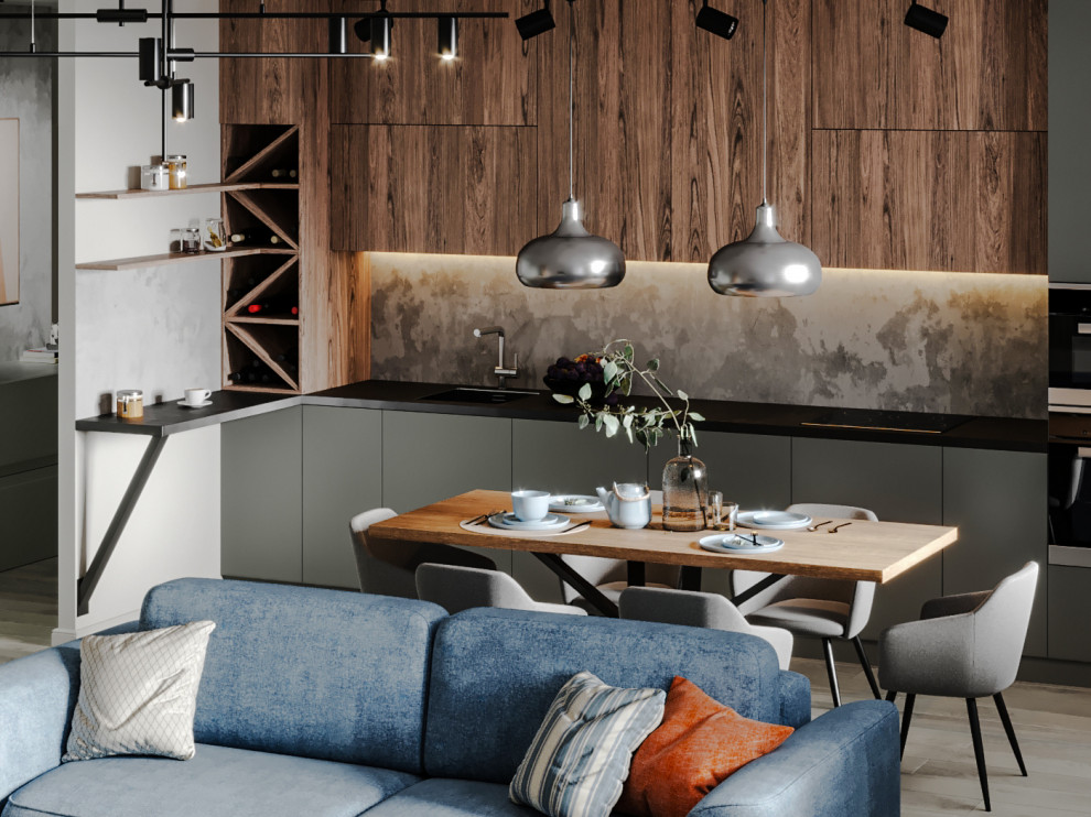 Кухня-гостиная