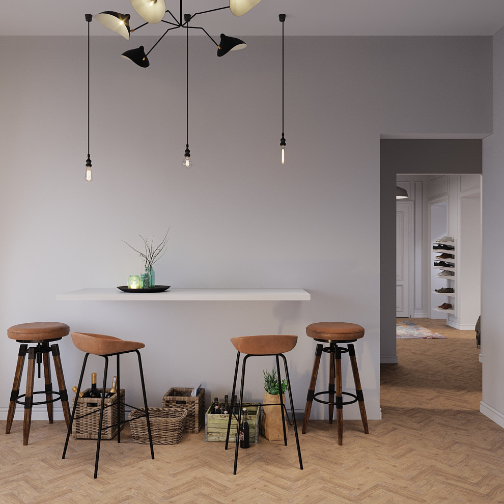 Обложка проекта: Эклектичная квартира в центре столицы  для молодого человека с нестандартным мыш