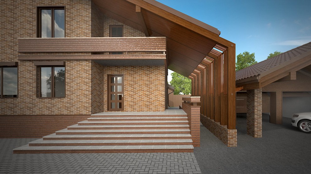 Индивидуальный жилой дом. Казань 2015