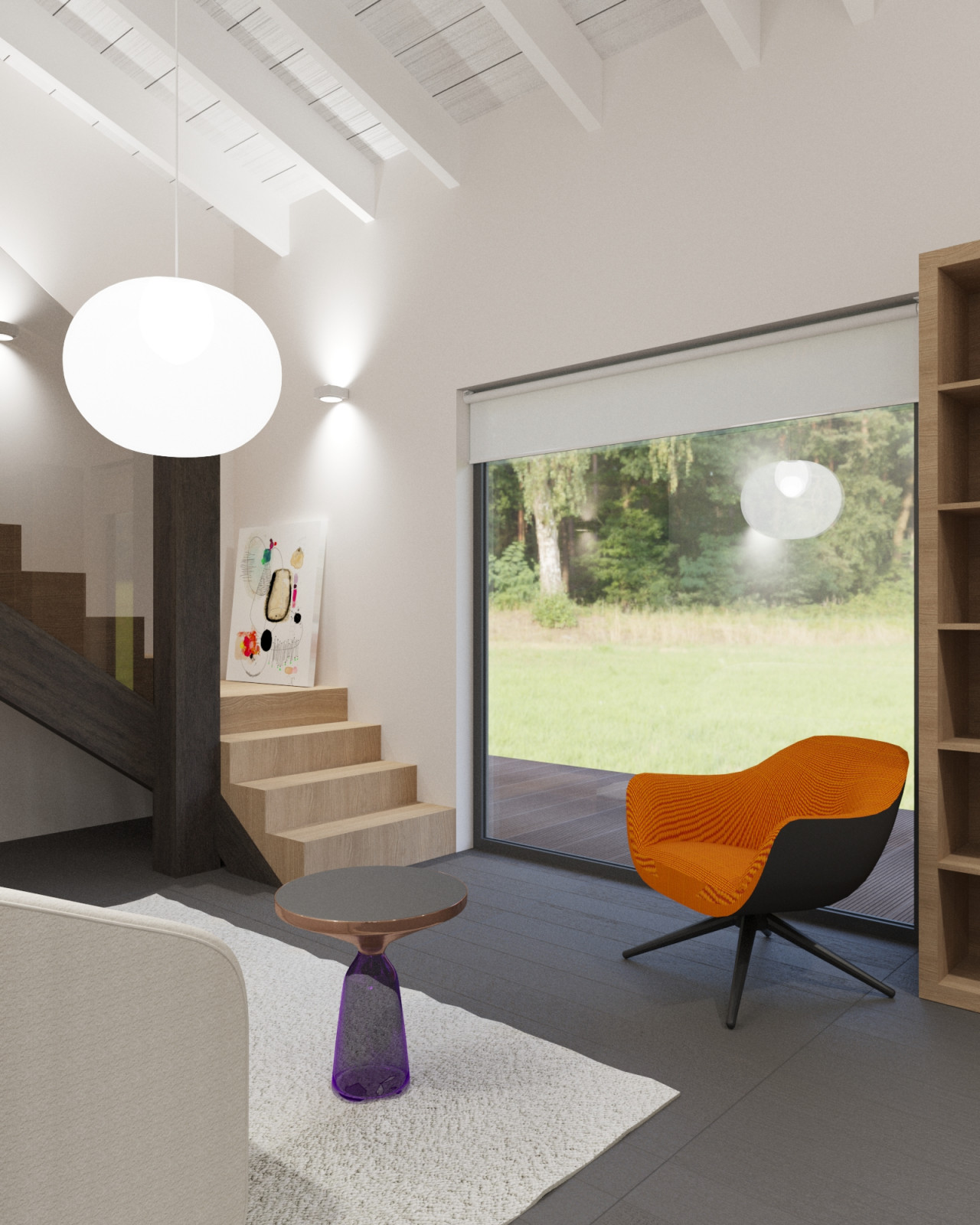 Дом-фахверк, юго-запад Подмосковья, 100 кв.м.