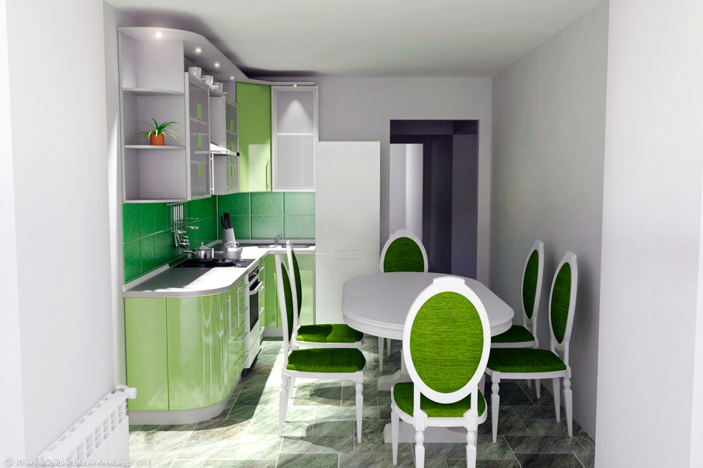 Форэскиз перепланировки кухни