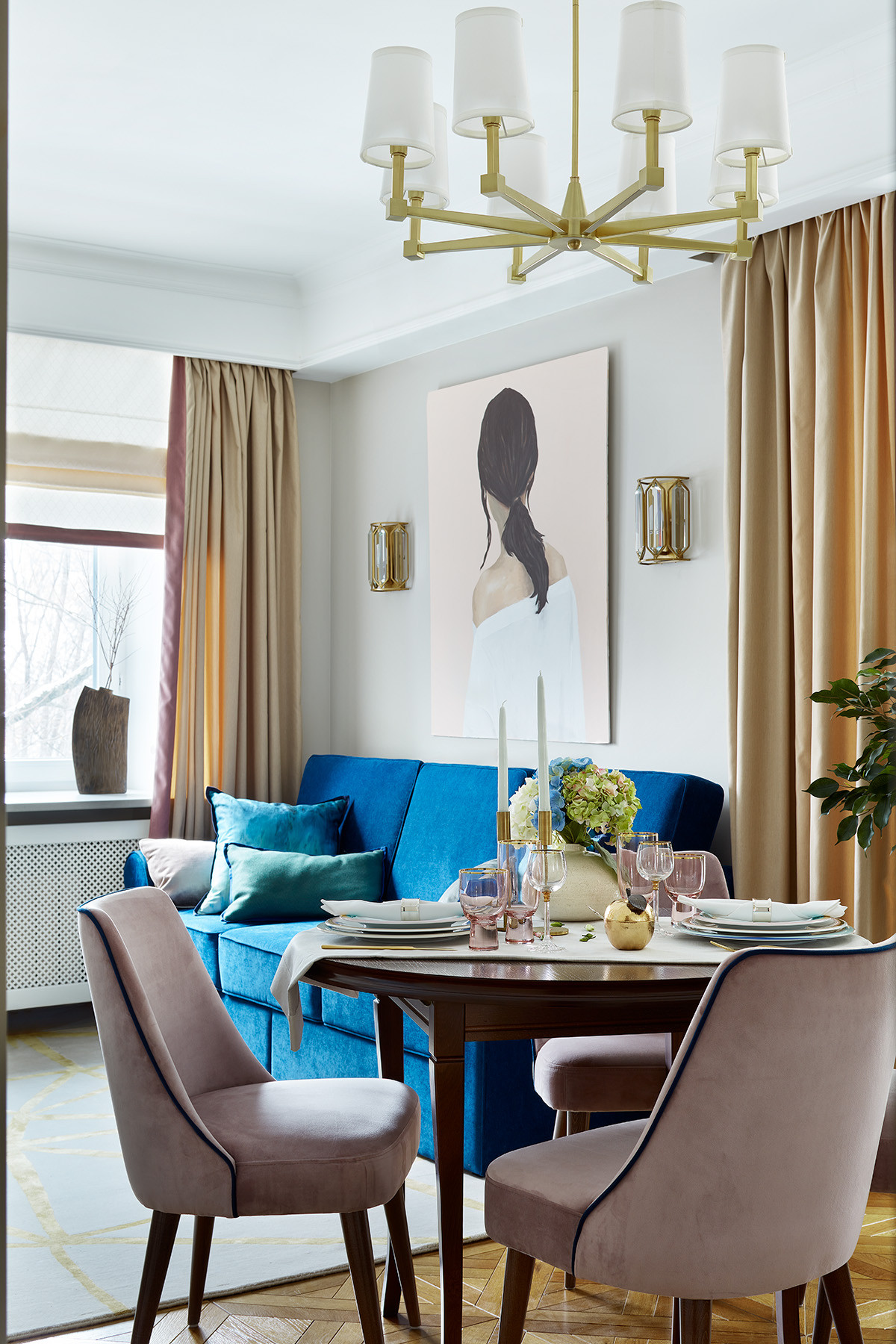 Houzz тур: 44 кв.м — квартира с многоуважаемым шкафом