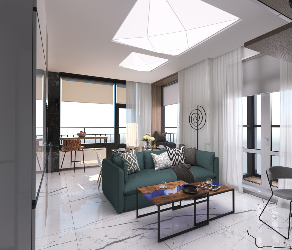 Интерьер квартиры ЖК "ЭВОЛЮЦИЯ", Новосибирск