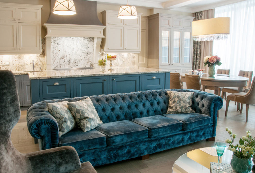 Apartment at "Wine House" residential complex. Moscow, Russia