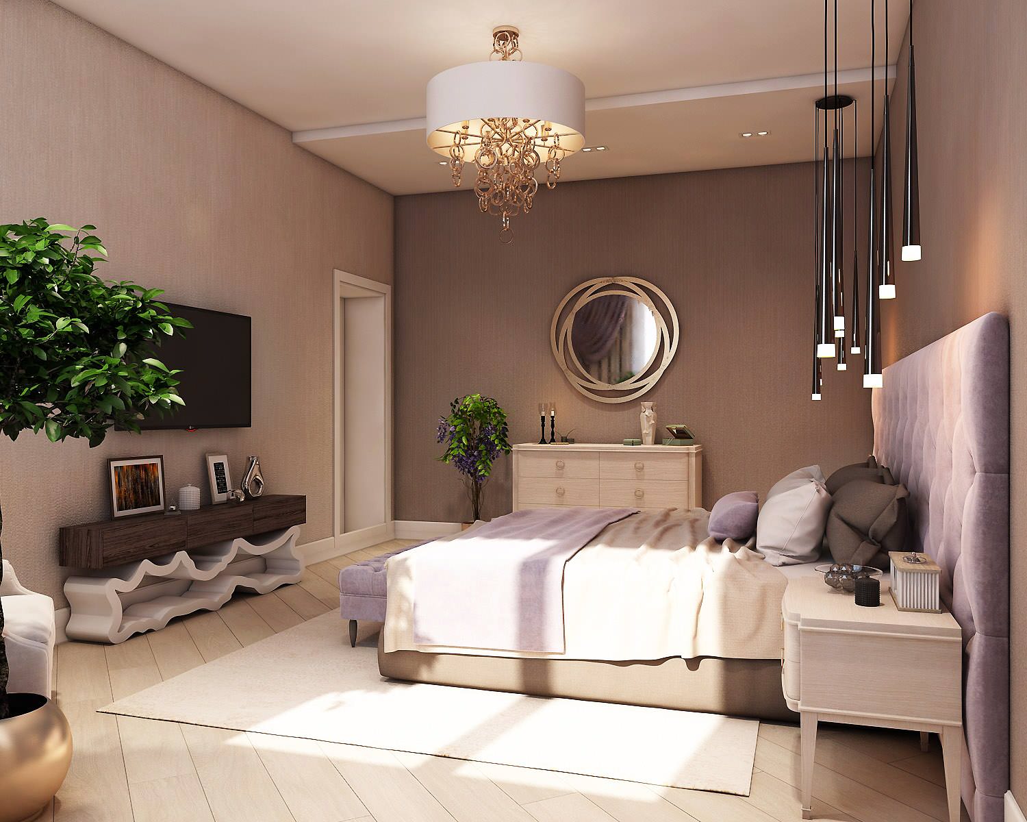 Спальня в доме на Кораблинова