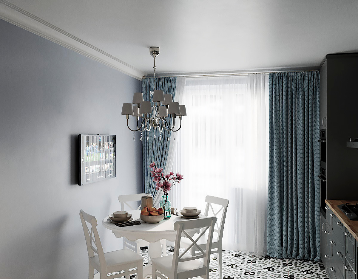 Дизайн однокомнатной квартиры в Москве