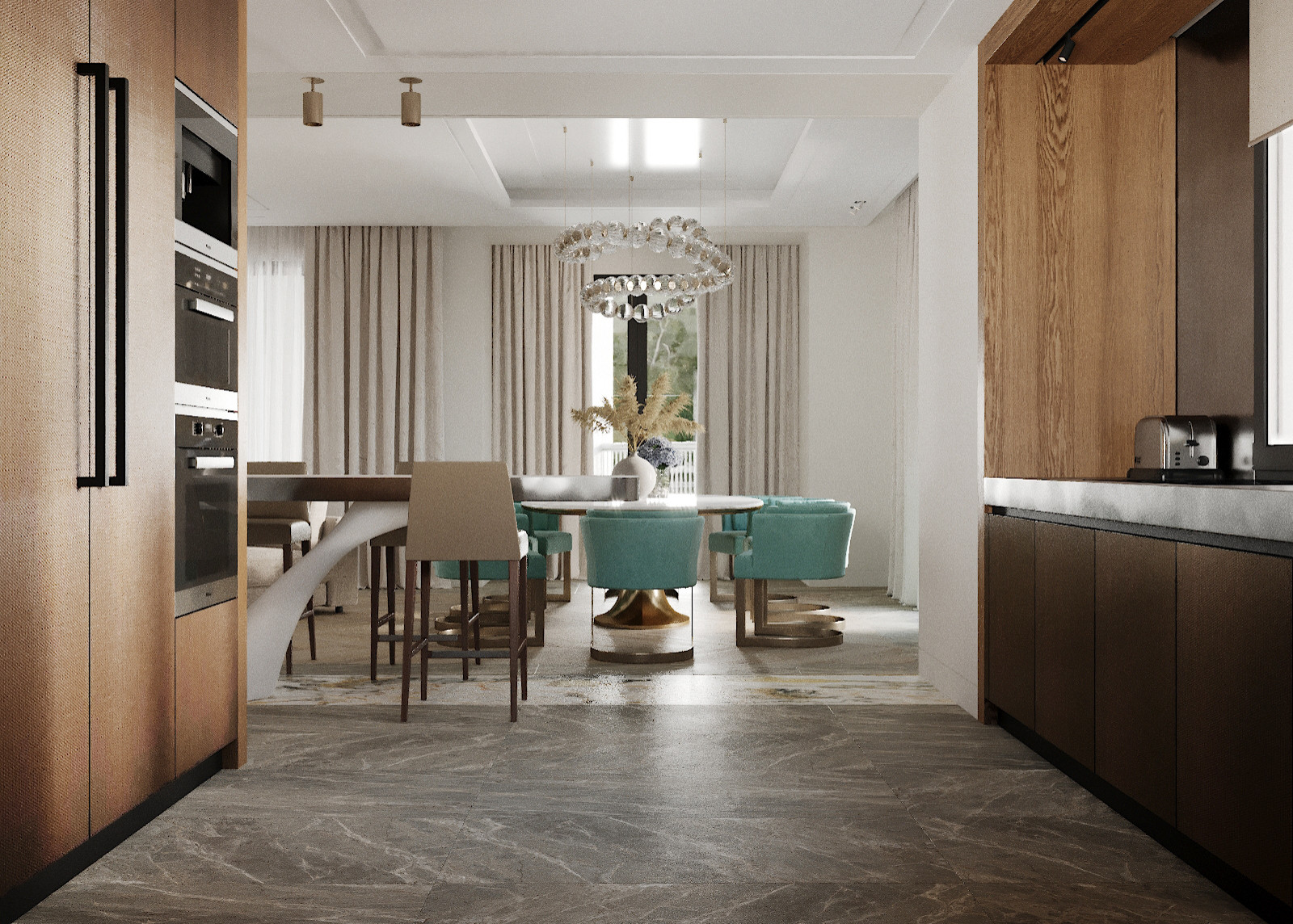 Загородный жилой дом