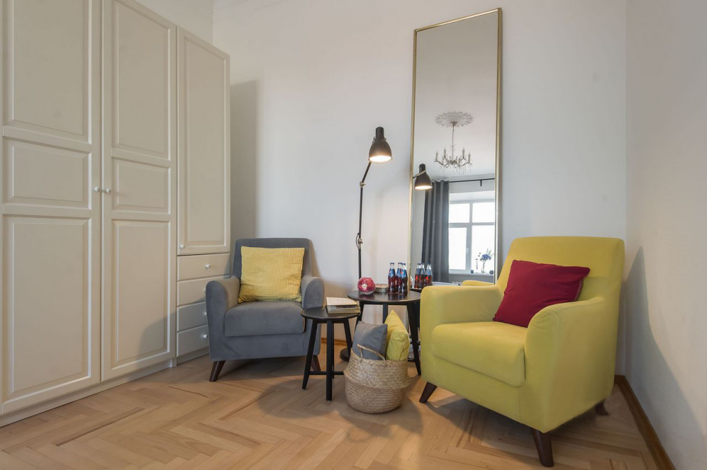 Декорирование квартира в центре Москвы под сдачу в посуточную аренду