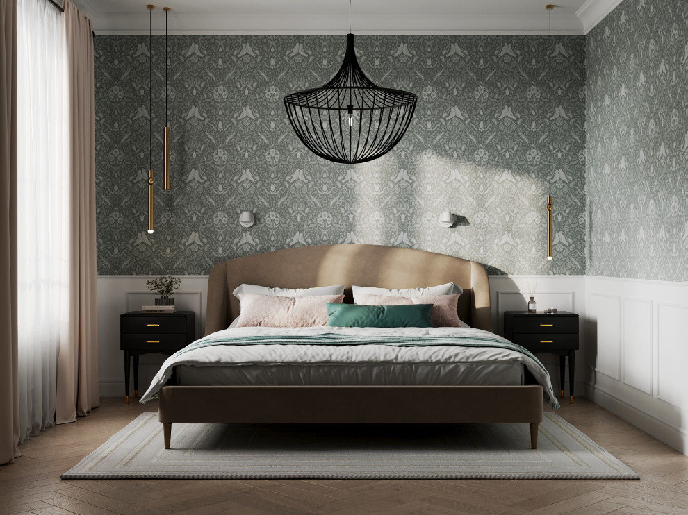 Дом с арочными окнами