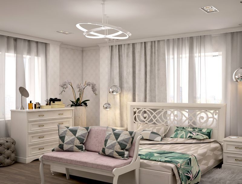 Дизайн-проект 4-х комнатной квартиры в Уфе 100 кв.м.