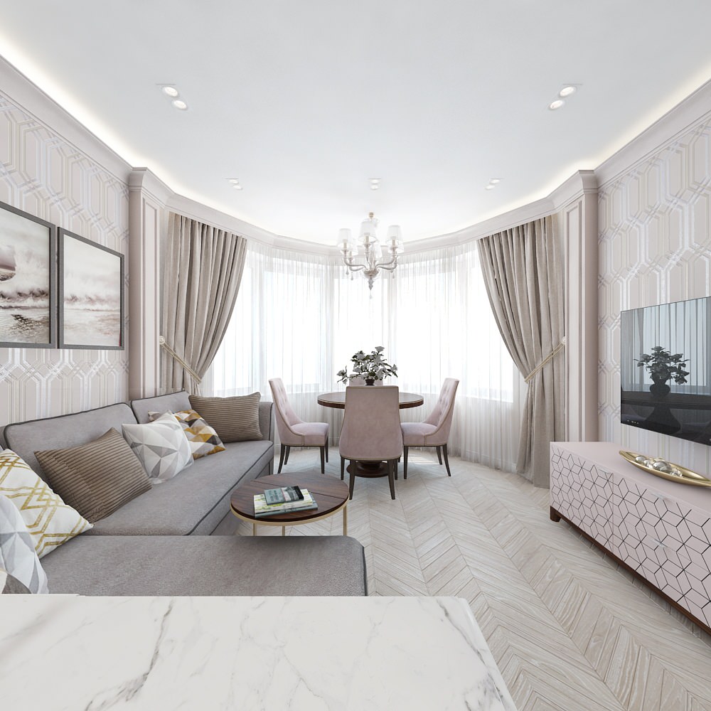 Квартира с кабинетом на Парнасе