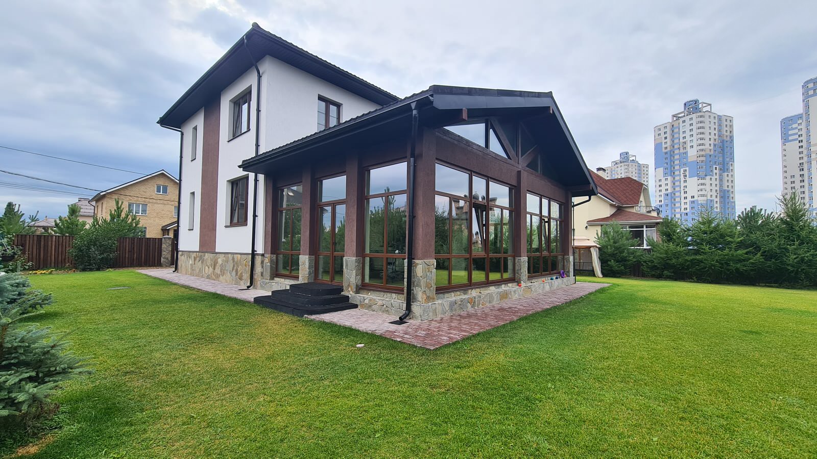 Проект дома 194 в Средиземноморском стиле