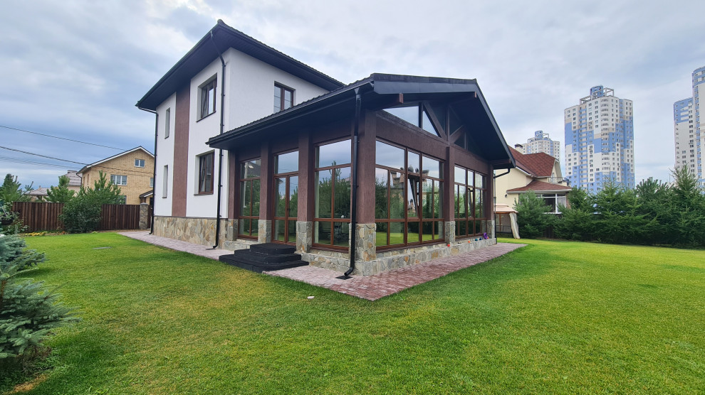 Проект дома 194 в Средиземноморском стиле