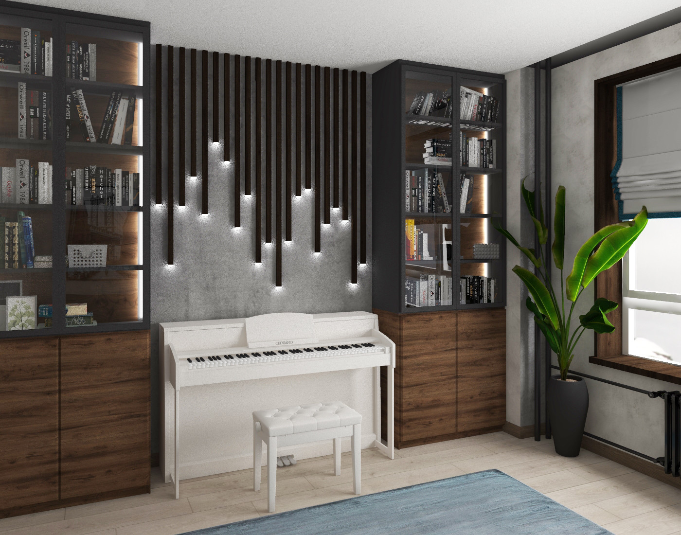 Дизайн квартиры "Эколофт"