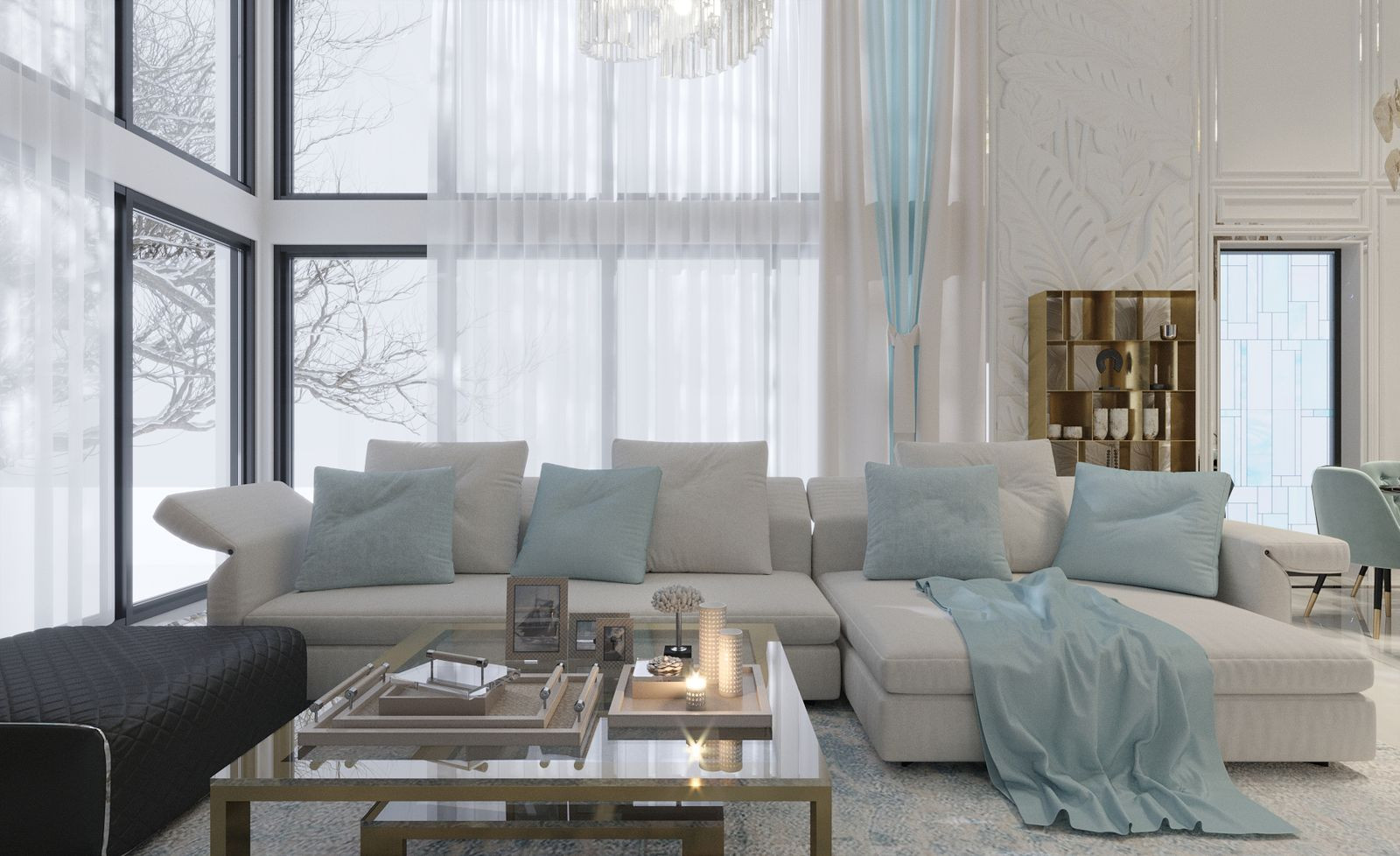 House Design in Pastel Shades