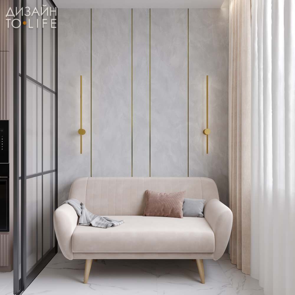 Двухкомнатная квартира в ЖК «Цивилизация» (дизайн)