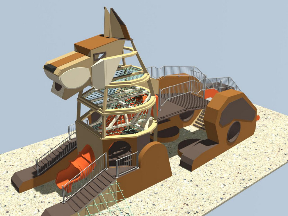 Детская игровая площадка «Мухтар»