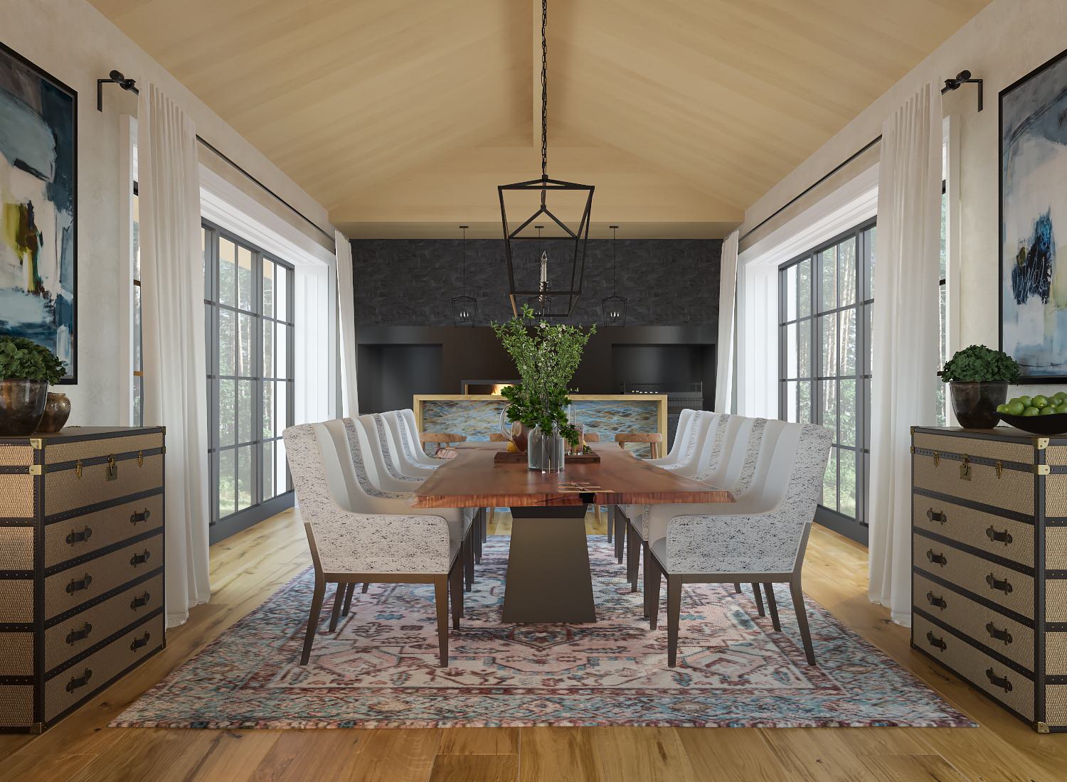 Концепция загородного дома на Рублево-Успенском шоссе/ Residence, Outside Moscow