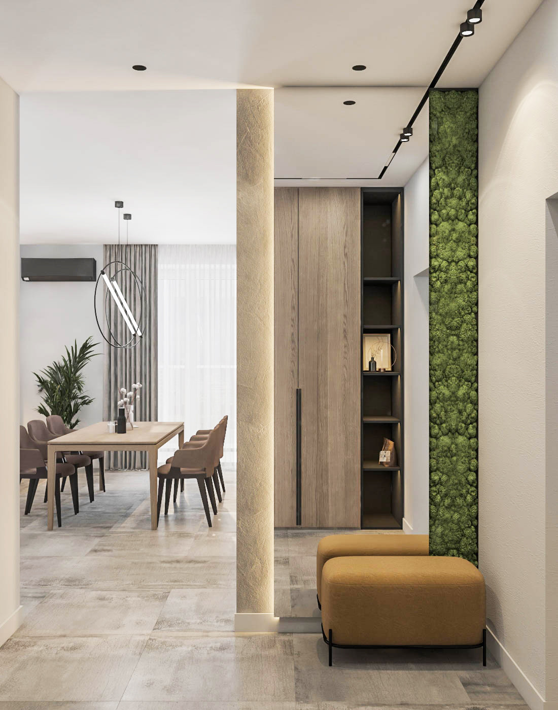 Дизайн квартиры 141м² в г. Новосибирск