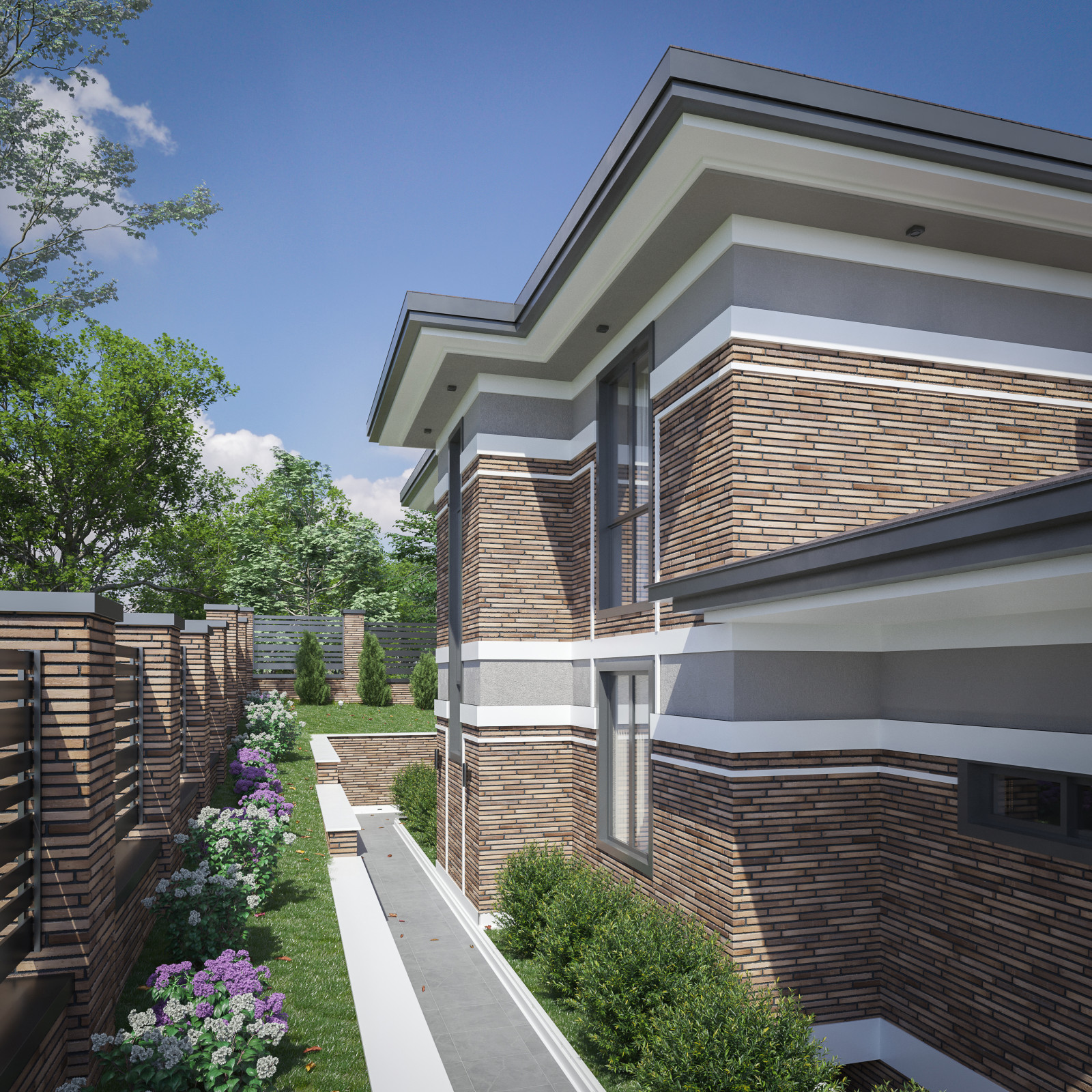 Дом в стиле Райта