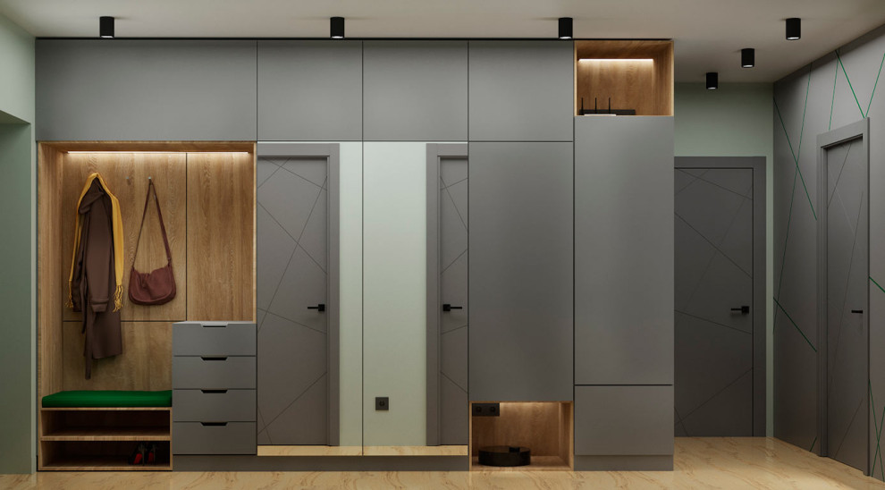 Дизайн-проект квартиры для молодой семьи ЖК "Цветной Бульвар"